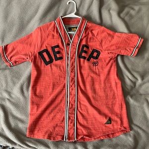 10 DEEP Red Baseball Jersey
